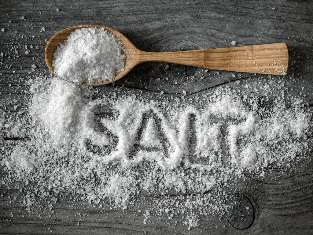How much salt per day
