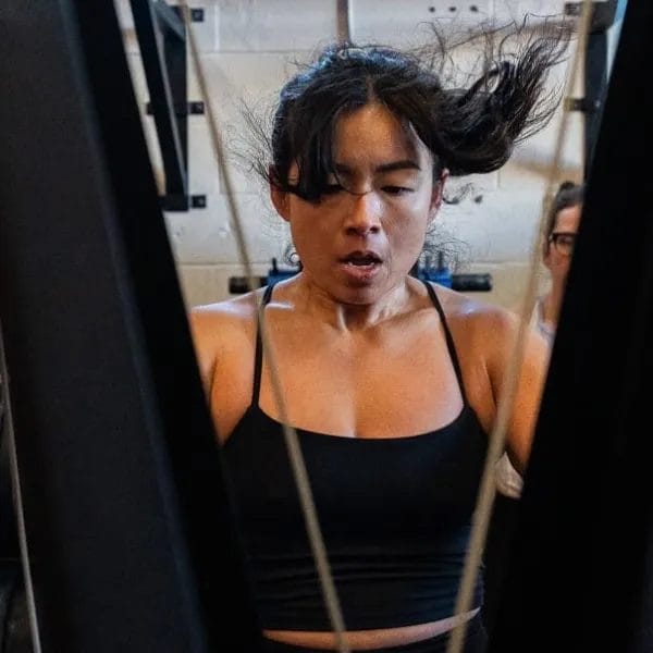 Small group personal training pulling