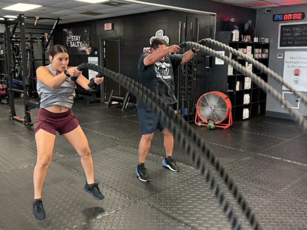 Working Out vs. Training